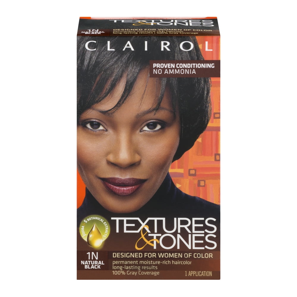 Clairol Text & Tone Kit #1N Natural Black