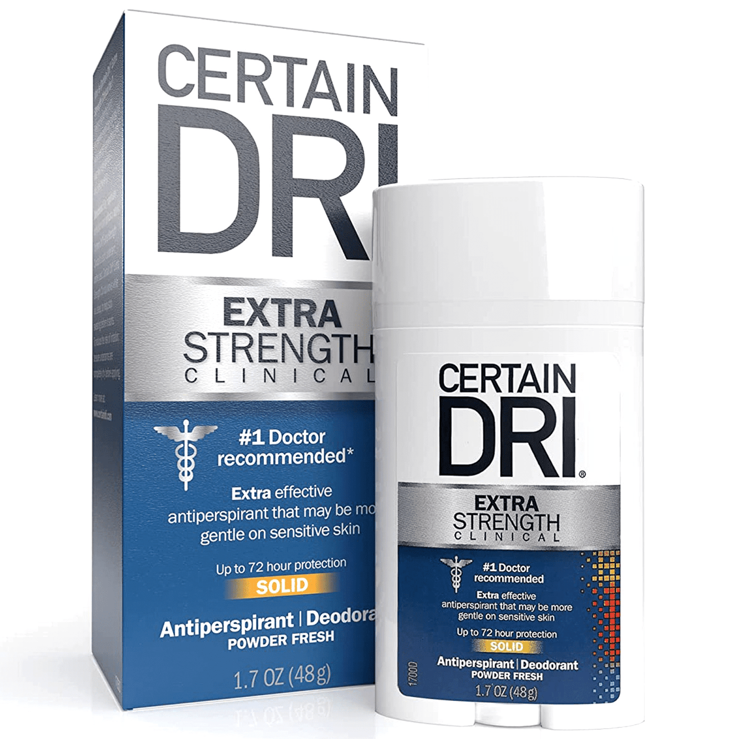CERTAIN DRI XTRA STRNGTH SOLID DEO 1.7OZ