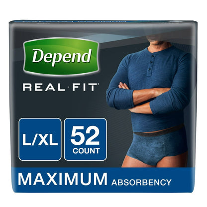 DEPEND REAL FIT BF 12 L/XL MEN