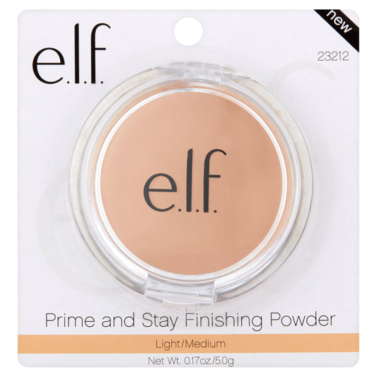 e.l.f. Prime & Stay Finishing Face Powder - Fair/Light