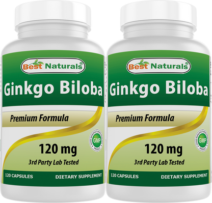 GINKGO BILOBA 120MG CAP 100CT NAT TRU