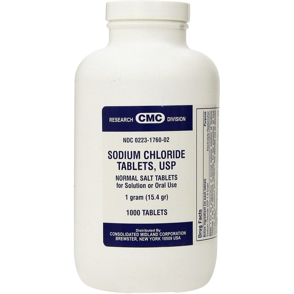 SODIUM CL TB 1GM 1000