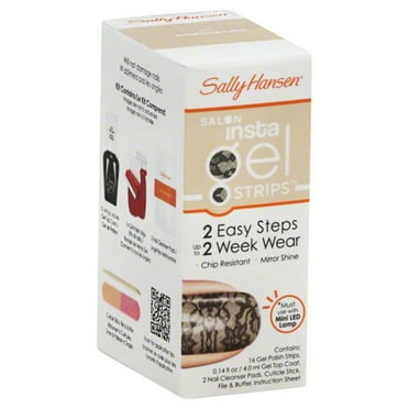 Sally Hansen Salon Effects Nail Strips Nail Polish - Pink Blossom, 32 count