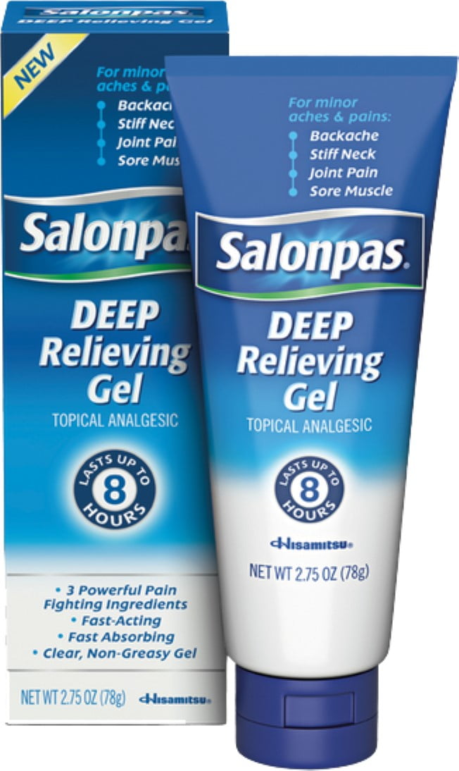 SALONPAS DEEP PAIN RELIEVING GEL 2.75OZ