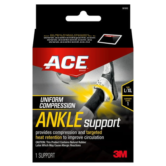 ACE COMPRESSION ANKLE SUPPORT S/M