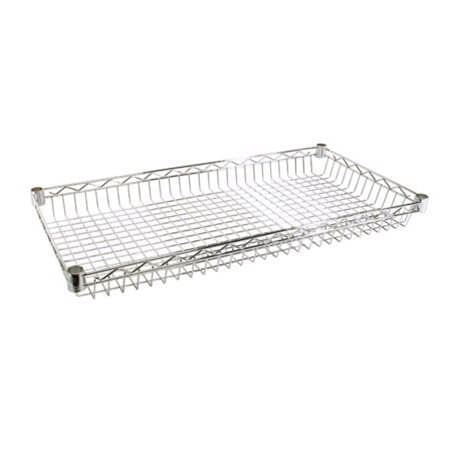 POST BASKET 18"X60" CHROME DS
