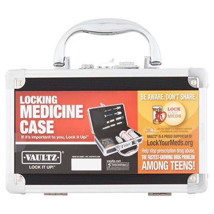 LOCKING MEDICINE CASE BLK