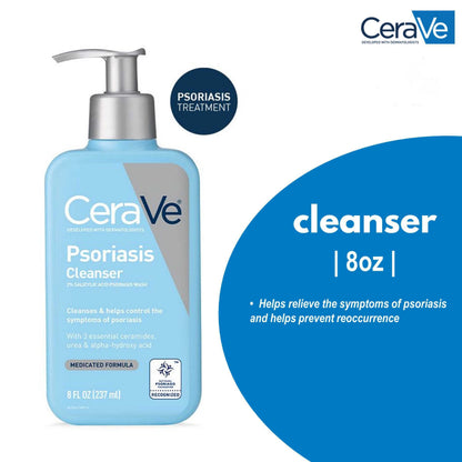 Cerave Psoriasis Cleanser 8oz Pump