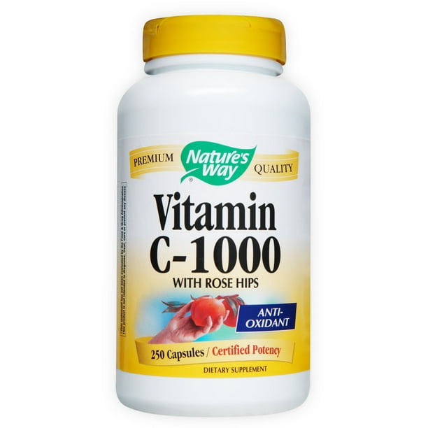 NATURE'S WAY VIT C 1000 W/ROSE HIPS