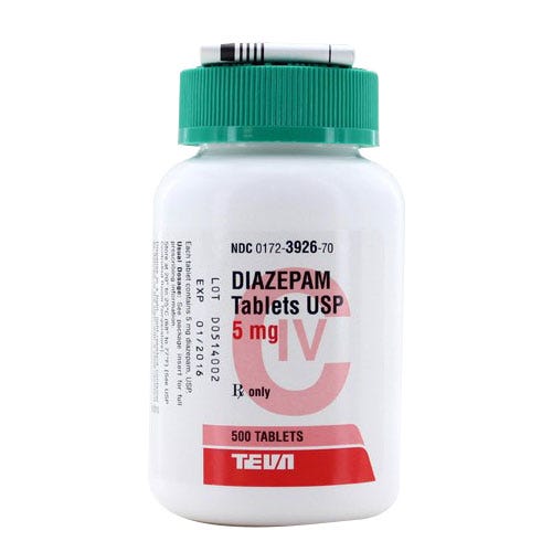DIAZEPAM TB 5MG 500            C4