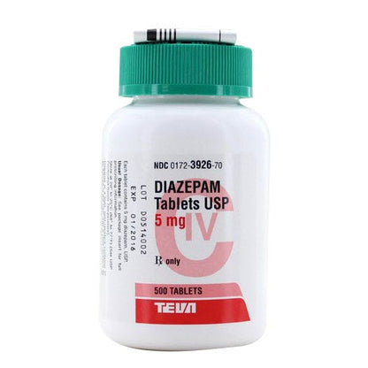 DIAZEPAM TB 5MG 500            C4