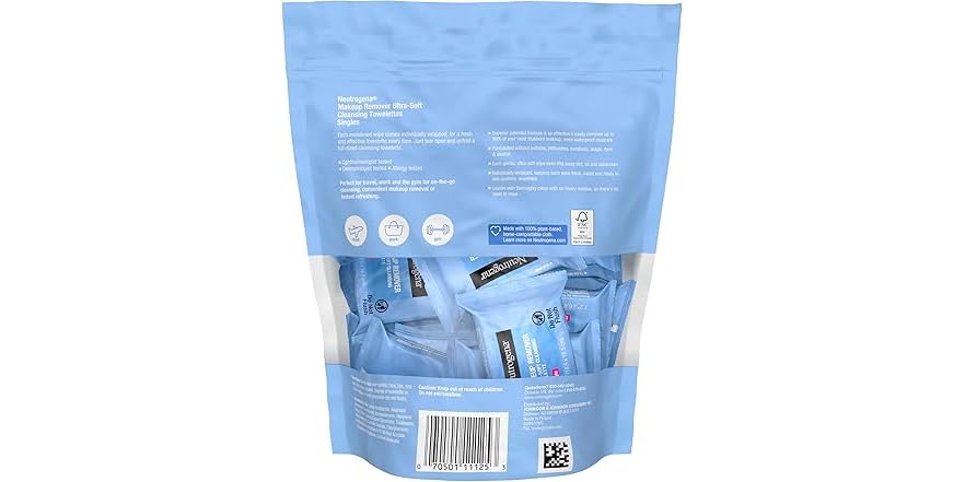 NEUTROGENA MAKE UP RMVR WIPES 7CT