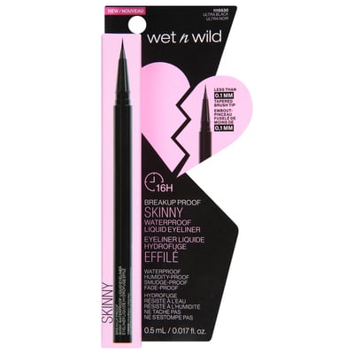 Breakup Proof Waterproof Skinny Eyeliner - Black