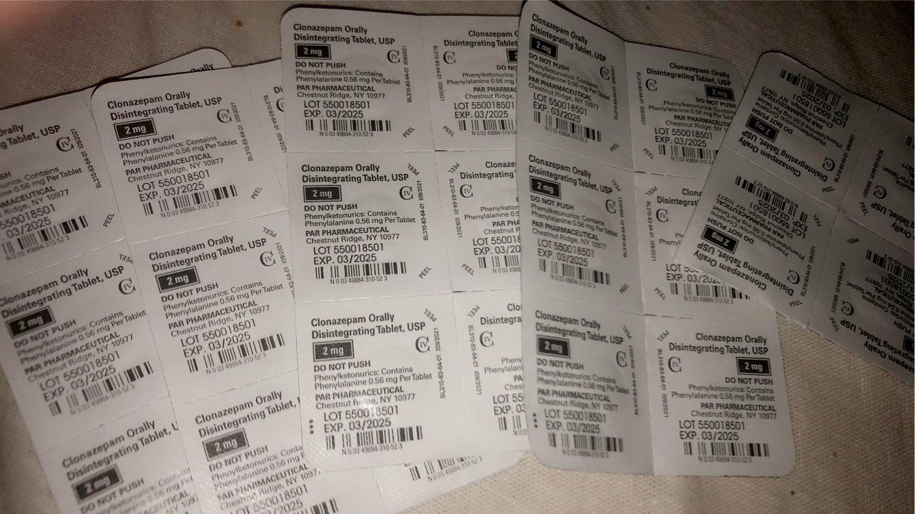 CLONAZEPAM TD 1MG 10X6UD ODT   C4