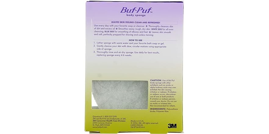 BUF-PUF BODYMATE SPONGE