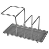 Home Basics Satin Nickel Sink Caddy Station