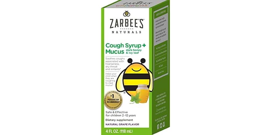 ZARBEES CHILD COUGH CHERRY 4OZ