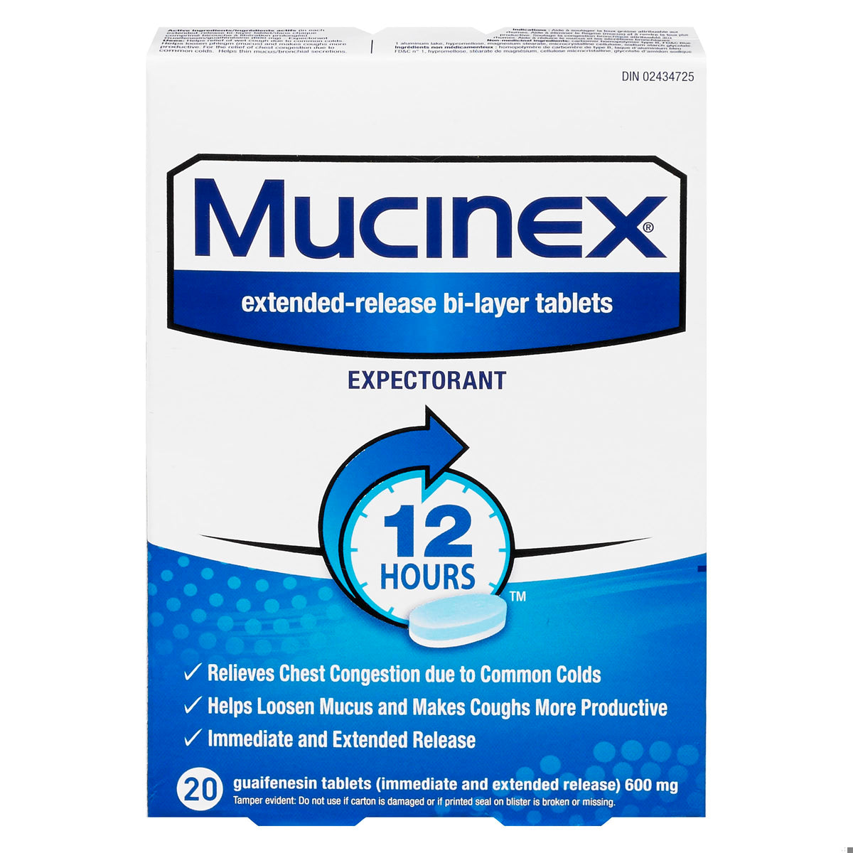 MUCINEX TB 600MG 68 ER