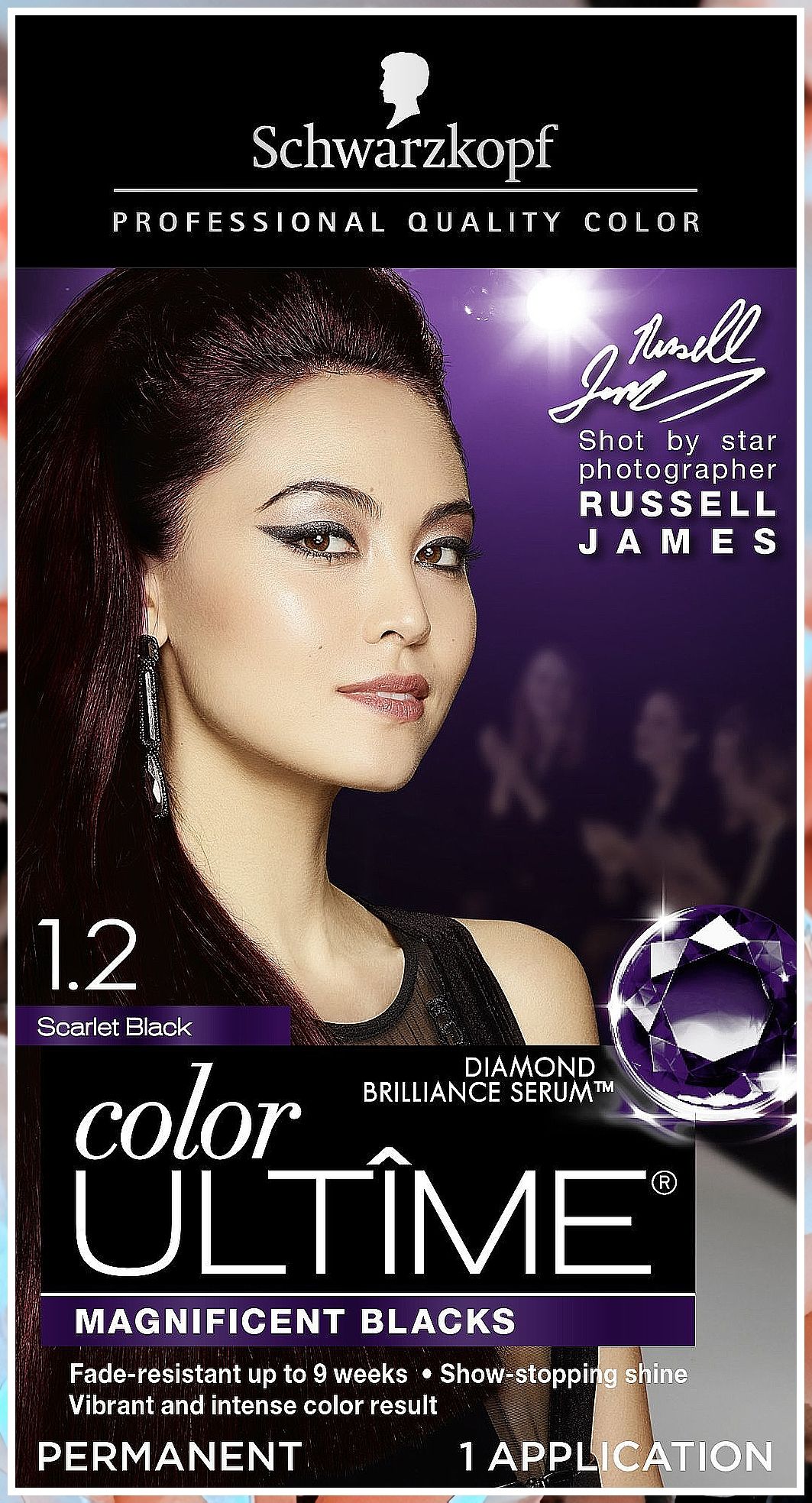 Schwarzkopf Ultime Color #12 Scarlet Black Kit