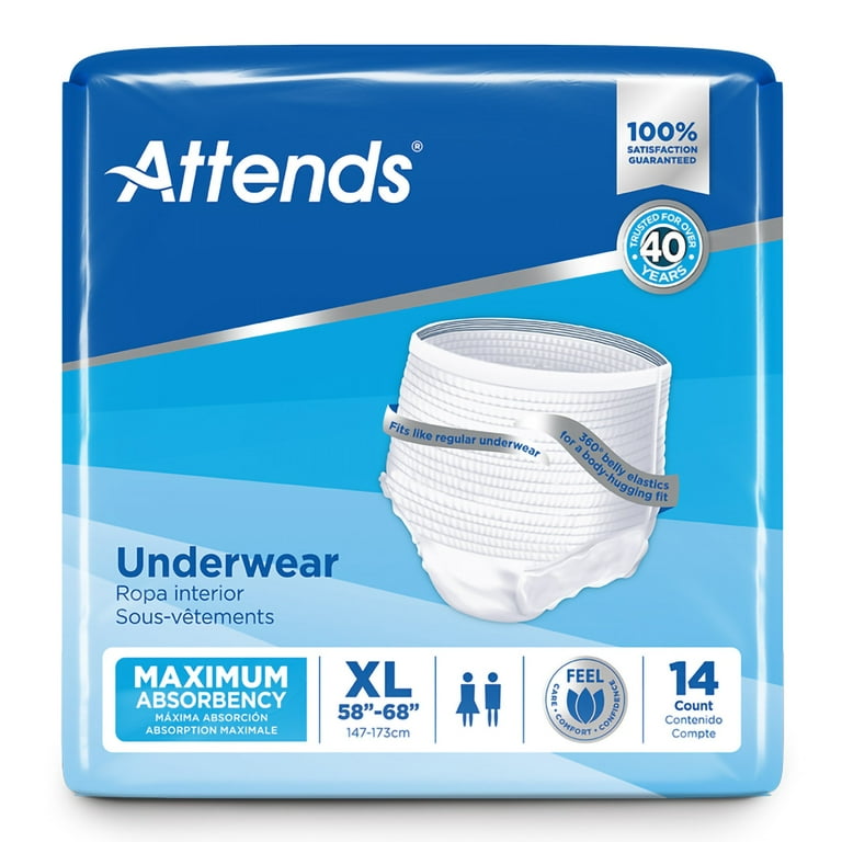 ATTENDS BARTRC UWEAR BF 4X10 XXXL