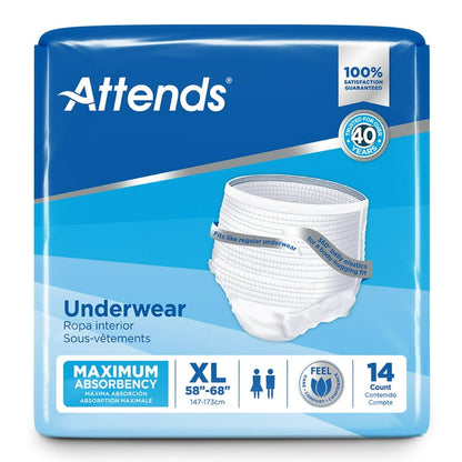 ATTENDS BARTRC UWEAR BF 4X10 XXXL