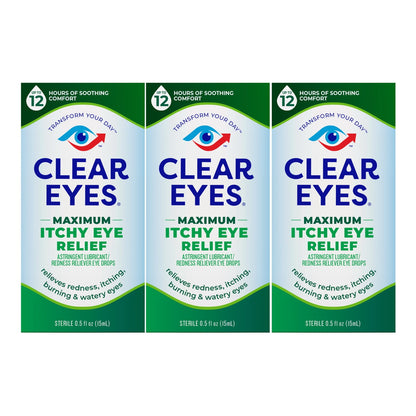 CLEAR EYES MAX ITCHY RELIEF 0.5OZ