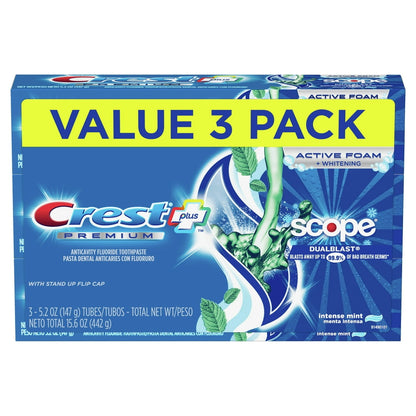 CREST PRO-HLTH PLUS SCOPE T/P 4.3OZ