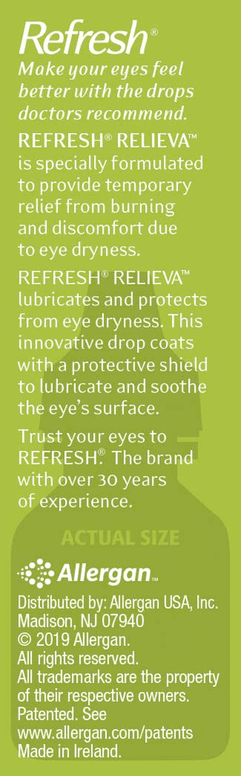 REFRESH RELIEVA LUBE PF EYE DRP 10ML