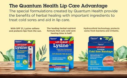 QUANTUM HEALTH LIPCLEAR LYSINE + OINTMNT