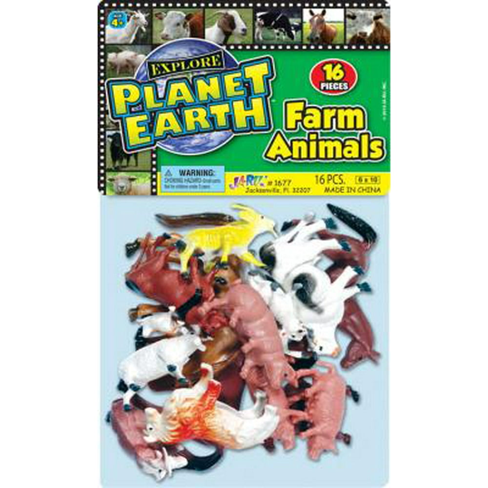 JA-RU Explore Planet Earth 16 Farm Animals