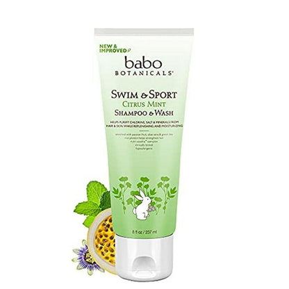 BABO BOTANICALS SHAMP&WASH,SWIM & SPORT