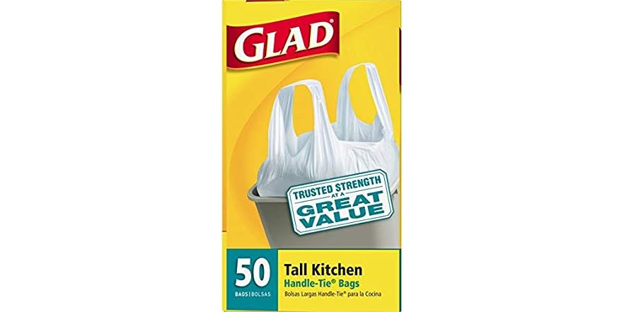BAG GLAD TALL KITCHEN BG 6X40 FRS