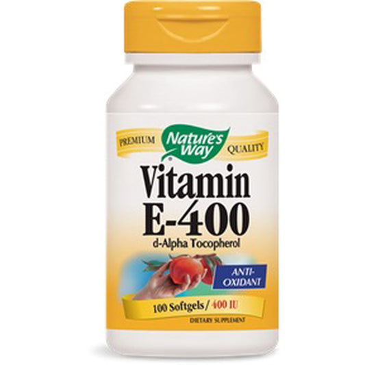 NATURE'S WAY VIT E 400IU D-ALPHA S-GEL