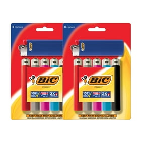 BiC Classic Pocket Lighter - Assorted, 2 count