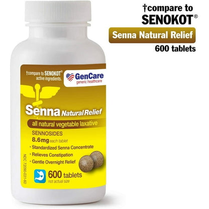 SENNA LAXATIVE 8.6MG TAB 100UD