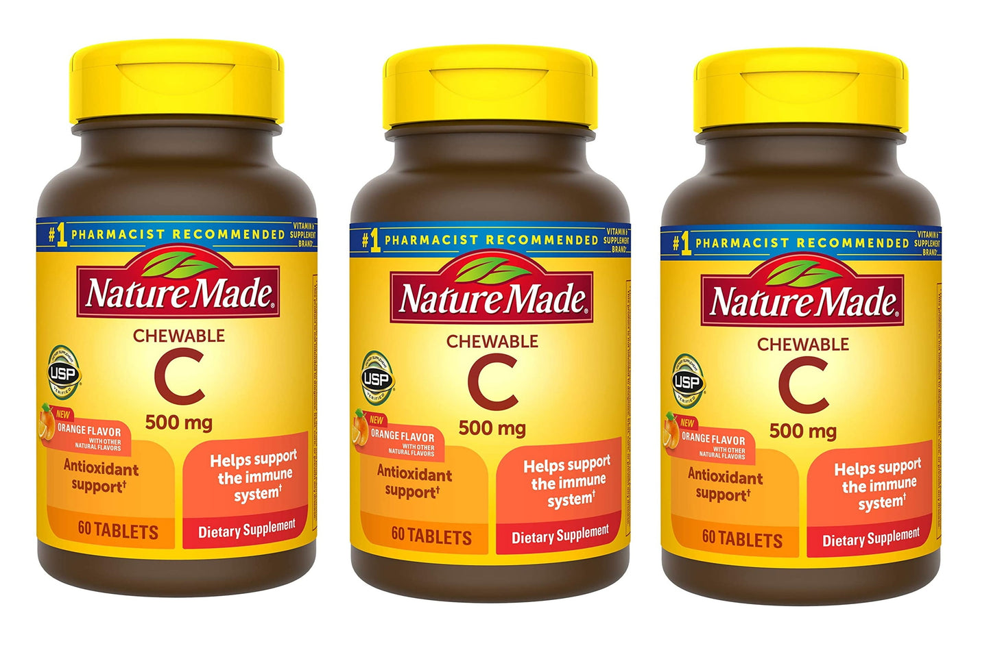 NM VITAMIN C CW 500MG 60