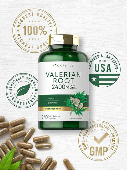 VALERIAN ROOT 450MG CAPS 60CT MINDML