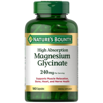 MAGNESIUM GLYCINATE 360MG CAP 90 NT BNTY