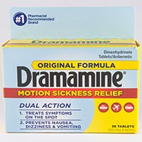 DRAMAMINE CP 1000MG 18 NATURAL