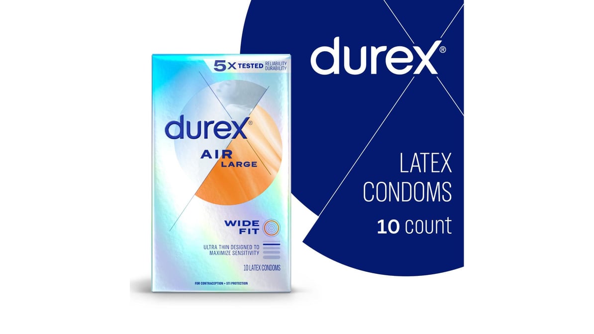 DUREX AIR REGULAR FIT CONDOM 10CT