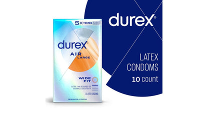 DUREX AIR REGULAR FIT CONDOM 10CT