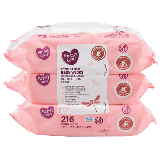 WIPES,BABY,3 PACK
