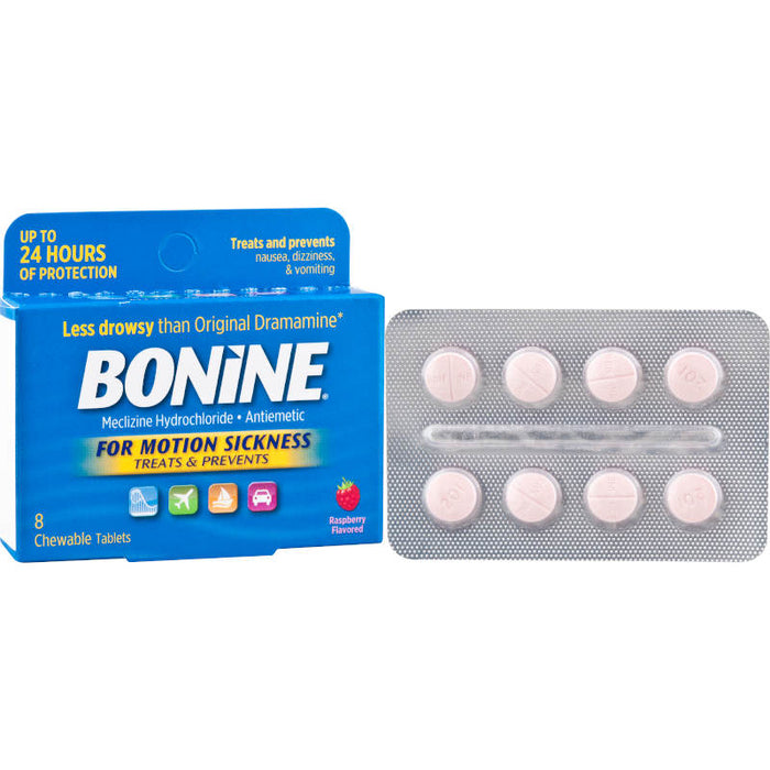 BONINE 25MG CHEW TABLET 16CT