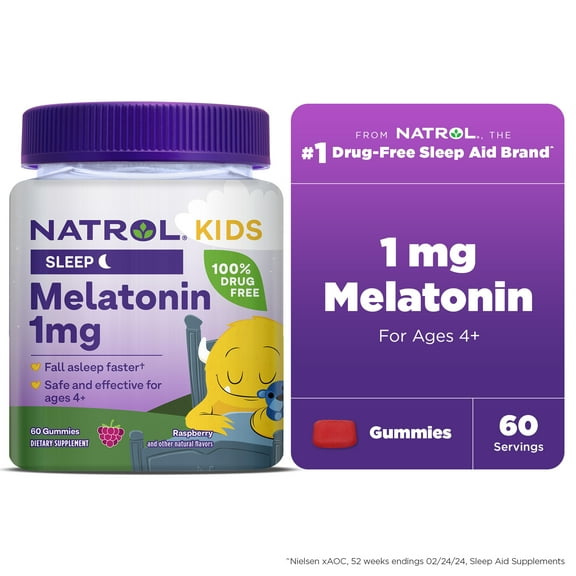 NATROL MELATN KIDS,1MG,FD,STRAW