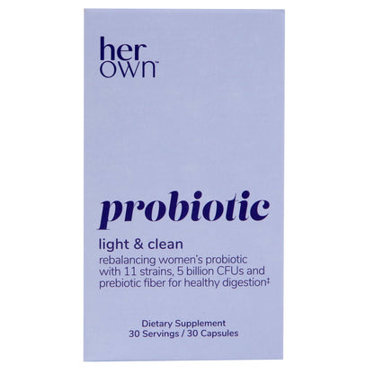 HER OWN PROBIOTIC CP 30 LGT/CLN