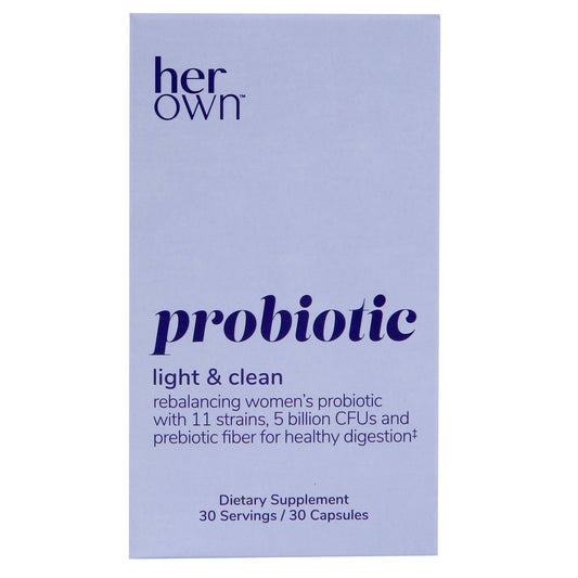 HER OWN PROBIOTIC CP 30 LGT/CLN