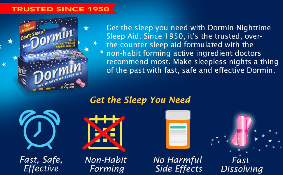 DORMIN SLEEP AID CP 32 RNB