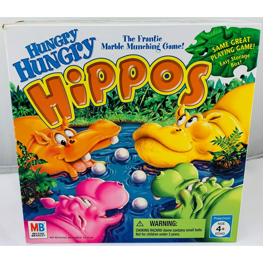 Hungry Hungry Hippos The Classic Marbie Chomping Game!