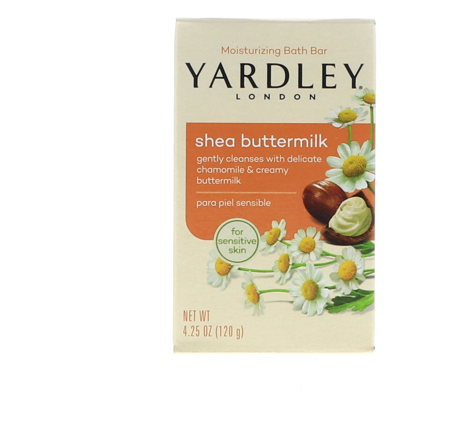 YARDLEY SOAP SHEA BUTTERMILK SNS BAR 4OZ