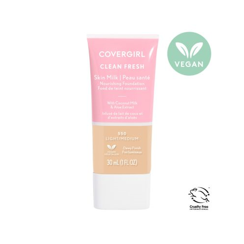 COVERGIRL Clean Fresh Skin Milk Foundation Dewy Finish - 630 Deep/Dark